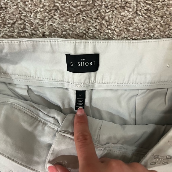 grey patterned shorts - Picture 3 of 3